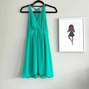Express Teal Dress Sz 2